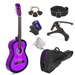 30 Wood Classical Guitar With Case And Accessories For Kids/girls/boys/beginners. Fixed Price $79.59.