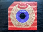 Dean Martin That's Amore Original 1953 Capitol 45 Rpm Single Vg. Fixed Price $7.00.