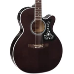 Takamine GN75CE Grand Concert A/e Guitar, Solid Spruce Top, Transparent Black. Fixed Price $899.00.