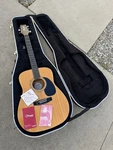 Takamine G330 Acoustic Guitar With Hard Case. Fixed Price $500.00.