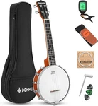 Donner DBU-200 Banjolele 4 String Ukulele 23 Inch Sapele With Gig Bag. Fixed Price $99.99.