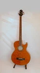 Samich Greg Bennett Electro-acoustic Quilt Maple Bass Guitar AB-11CE /an Great. Fixed Price $508.88.