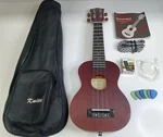 Kmise Ukulele Model #KMU21S Inch & Case Bag, Strap, Strings, Pic Tuner. Fixed Price $27.99.