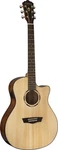Washburn Woodline WLO10SCE Orchestra-body Acoustic-electric Guitar. Fixed Price $399.99.