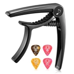 Donner Guitar Capo For Electric And Acoustic DC-2, Ukulele Mini, Black. Fixed Price $21.99.