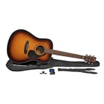 Yamaha Gigmaker Standard Acoustic Guitar Starter Kit - Sunburst. Fixed Price $239.99.