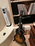 Ami Slm SG00 Acoustic Solid Tone Wood Guitar With Hard Shell Case. Fixed Price $799.00.