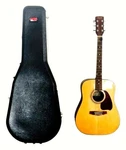 Ibanez Acoustic Guitar PF5-NT-14-02 With Gator Hardshell Case. Fixed Price $149.99.