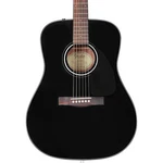 Fender CD-60 Dreadnought V3 Black Acoustic Guitar W/ Case. Fixed Price $229.99.