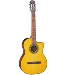 Takamine GC1CE Classical Cutaway Acoustic Electric Guitar, Natural Gloss. Fixed Price $529.00.