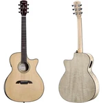 Alvarez Artist Elite AEG80CE Armrest Sitka Spruce/flamed Maple Grand Auditorium. Fixed Price $899.99.