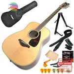 Yamaha FG830 Nt Acoustic Guitar Beginner Set, 11-PIECE Natural. Fixed Price $457.84.
