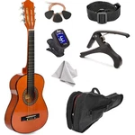 30 Inch Wood Guitar For Kids Beginners Case Accessories Mahogany. Fixed Price $114.38.