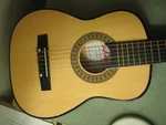 Classical Acoustic Junior 30" Guitar W Carrying Bag Adm JA101-NR Beginner. Fixed Price $39.00.