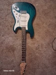 Johnson Green Solid Electric Guitar 6 String Rosewood Fretboard Maple Neck. Fixed Price $200.00.