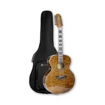 Tario 12 Strings Acoustic Jumbo Body Guitar Quilted Maple Neck Nat.... Fixed Price $405.99.