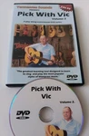 Tennessee Sounds Presents - Pic With Vic Vol 2 Dvd Bluegrass Guitar Instruction. Fixed Price $19.99.