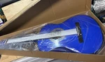 Martin Smith W-38 Series Guitar-blue. Fixed Price $59.99.