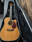 Zager ZAD80CE Electric/acoustic Guitar Signed By. Fixed Price $1200.00.