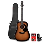 Mitchell Motion D150 Dreadnought Acoustic Guitar Pack Sunburst. Fixed Price $299.99.