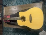 Vtg Y2K Oscar Schmidt OD3CE Dreadnaught Acoustic Guitar W/ Case. Fixed Price $149.00.