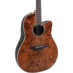 Ovation CS24P Celebrity Traditional Plus Middepth Ae Guitar Nutmeg Burled Mapl. Fixed Price $564.00.