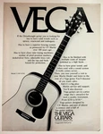 Vega Guitar Magazine 1980S Dreadnought Acoustic C.f. Martin Design Print. Fixed Price $14.25.