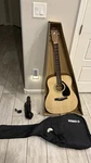 Yamaha Gigmaker Acoustic Guitar Pack Natural F310, Complete, Open Box. Fixed Price $140.00.