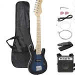 Zenstyle 30" Electric Kids Guitar W/amp, Case Strap & Much More. Blue Tested. Fixed Price $67.00.