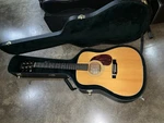 Vintage Sigma DM-18 Acoustic Guitar Made Taiwan 1980 With Martin Case. Fixed Price $800.00.