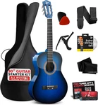 Beginner Acoustic Guitar Kit, 1/4 Junior Size All Wood Build Nylon Stringed Inst. Fixed Price $90.99.