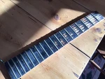 Vintage Kay Folk Guitar Fretboard Dyed Poplar Brass Frets C.1950S 15/16" Nut. Fixed Price $19.99.
