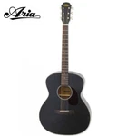 Aria Vintage 100 Series 101 Orchestra Model Spruce Top Acoustic Guitar - Black. Fixed Price $279.00.