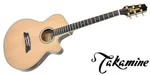 Takamine / TSP138C Natural Thinline Acoustic Electric Guitar. Fixed Price $1394.00.
