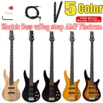 New Glarry Electric 5 Strings Beginner Bass Guitar With Bag Strap Amp Colors. Fixed Price $119.99.