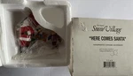 Department 56 The Original Snow Village "here Comes Santa" Stats Exclusive #7749. Fixed Price $15.30.