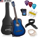 Ashthorpe 38-INCH Beginner Acoustic Guitar Package (blue), Inch,. Fixed Price $95.16.