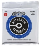 Martin MA140 Sp 80/20 Bronze Authentic Acoustic Guitar Strings Light 12-54. Fixed Price $12.79.