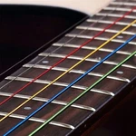 6PACK Colorful Rustproof Steel Electric/acoustic Folk Guitar Strings Replacement. Fixed Price $7.35.