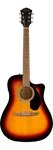 Fender FA-125CE Sunburst Dreadnought Cutaway Acoustic Electric Guitar,. Fixed Price $249.99.