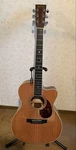 Electric Acoustic Guitar Martin OMC-160GTE Cutaway Natural Made Usa. Fixed Price $1738.00.