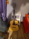 Dean 6 String St. Augustine Concert Solid Wood Acoustic Guitar Sace Sn. Fixed Price $250.00.