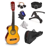 30" Guitar With Case And Accessories For Kids/girls/boys/beginners (wood). Fixed Price $87.09.