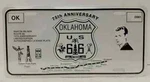 Vintage 2001 Martin Milner 75TH Anniv. "oklahoma" Us Route 66 License Plate. Fixed Price $11.99.
