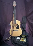 Kona Acoustic Guitar (starter With Book And 3 Picks) Never Used. Local Pu. Fixed Price $75.00.