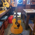 Electric Acoustic Guitar Martin OMCPA4 Natural S/n 1942421 With Hard Case. Fixed Price $2000.00.