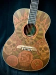 Alvarez Limited Edition AF65GD/M 50TH Anniversary Grateful Dead Guitar. Fixed Price $875.00.