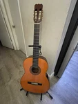 Palmer Guitar Co. Dreadnought Acoustic Natural 6 String Wood. Fixed Price $89.00.