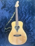 Fender Alkaline Trio Malibu Nat Spruce Acoustic Guitar Heart Sound Hole. Fixed Price $840.37.