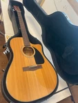 Fender CD-60CE Electric Acoustic Guitar With Hard Case. Fixed Price $490.40.